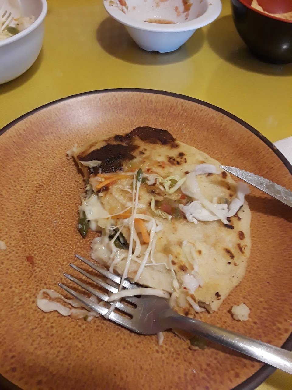Pupusa De Queso Y Pochoco