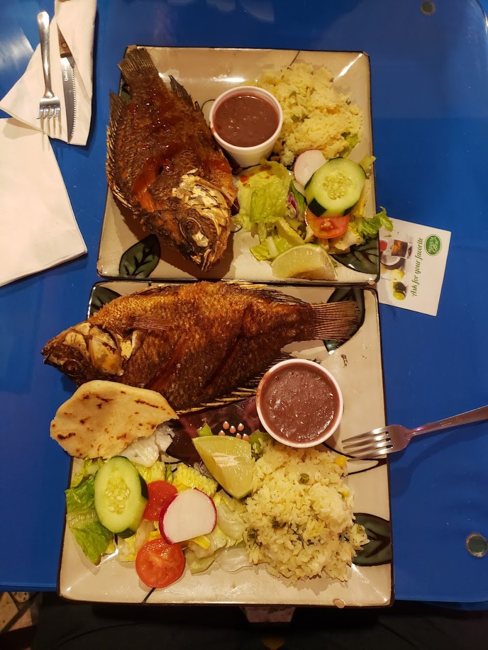 Mojarra Frita Fried Tilapia